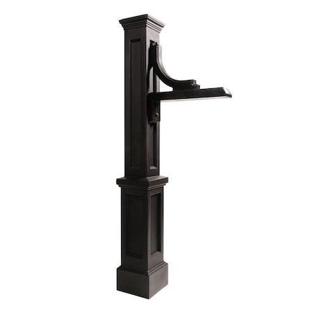 Mayne Woodhaven Address Sign Post - Black 5812-B